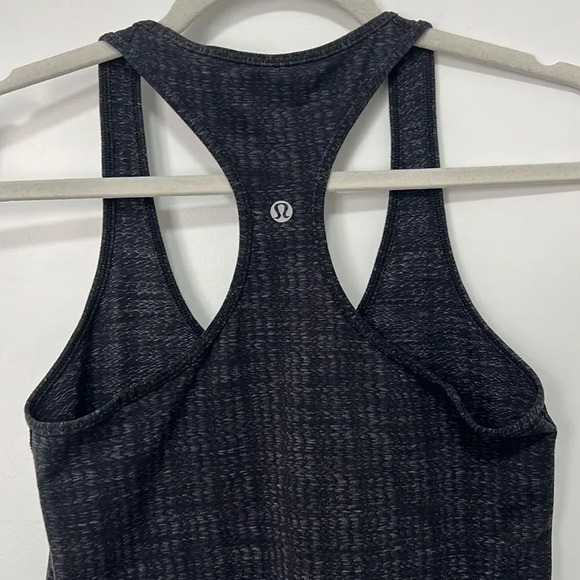Lululemon Athletics Women’s Dark Gray Racer Back Workout Athlete no tag Tank Top - Picture 5 of 6